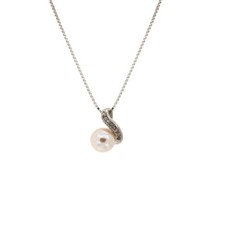18K White Gold 750/1000 Pearl