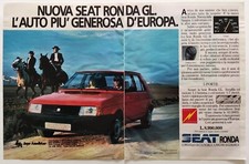 Pubblicita' Seat Ronda
