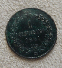 1 CENTESIMO 1861 M -  VITT. EM. II  REGNO D'ITALIA