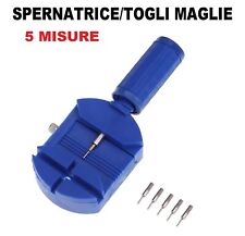 MORSA SPERNATRICE TOGLI MAGLIE PERNI CINTURINI OROLOGI BRACCIALE ACCIAIO