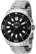 INVICTA 46316 PRO DIVER OROLOGIO UOMO ACCIAIO NERO DATA 43mm SOTTOCOSTO