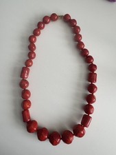 Collana resina imitazione - in,