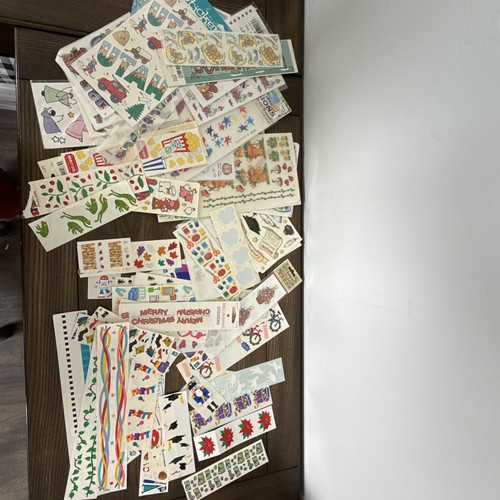 Vintage stickers mrs grossman - vintage,
