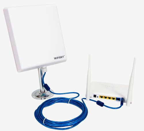 Antenna attiva melone wifisky - antenna,