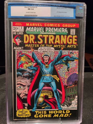 Marvel premiere cgc blue - #3,