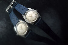 VENUS RARE MENS 41 RUBIS ROUTEMASTER DATE FULL SET VINTAGE STAINLESS STEEL WATCH