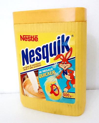 Nesquik nestlè 1993 barattolo - nestlè,