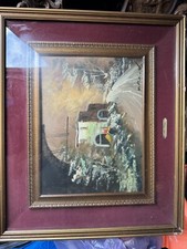 dipinto antico paesaggio