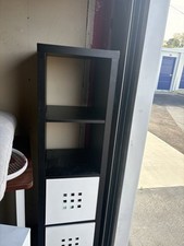 Ikea kallax shelf unit black - ikea,