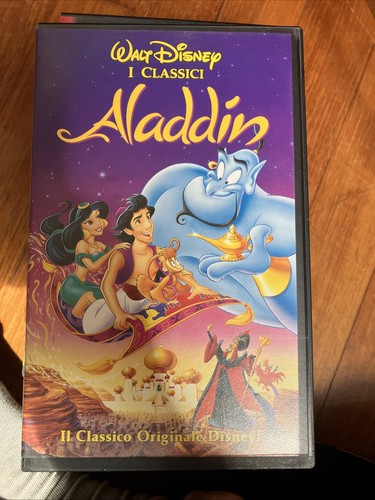 Vhs disney aladdin - aladdin., film