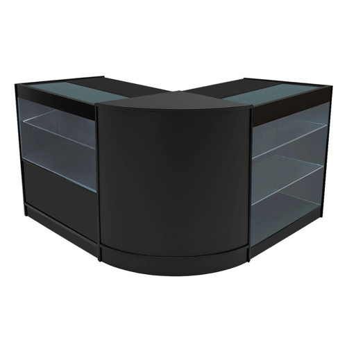 Set bancone nero hera led - set, k900