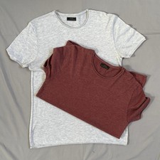 T-shirt uomo Zara rossa e