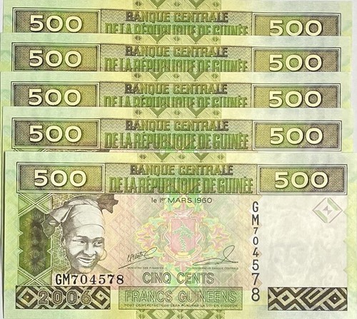 Guinea 500 francs 2006 a - 500,