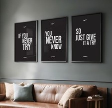 Set 3 pezzi Nike "Just Give it