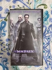 VHS Videocassetta Warner Bros Matrix Keanu Reeves Rara Vintage Da Collezione