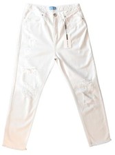 Jeans strappati bianchi