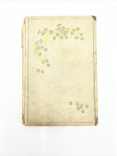 Vintage hardcover book j - vintage, .