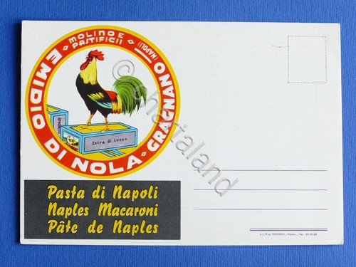 Cartolina pubblicità - cartolina,