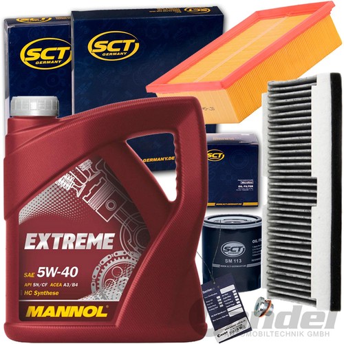 Kit tagliando olio 5w - +,