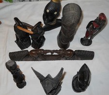 GRANDI STATUE AFRICANE legno