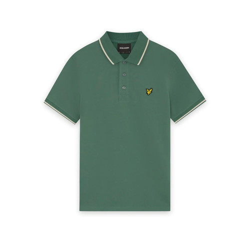 Lyle scott tipped polo uomo - &,