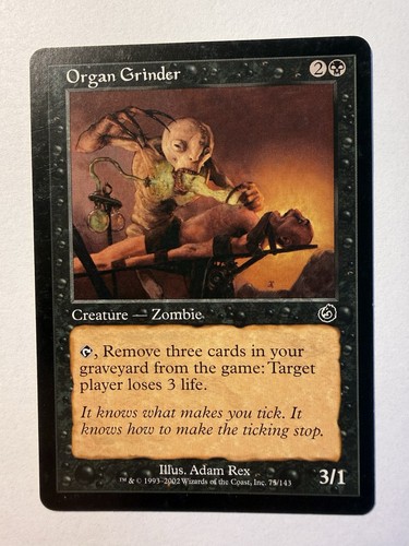 Organ grinder torment magic - organ,