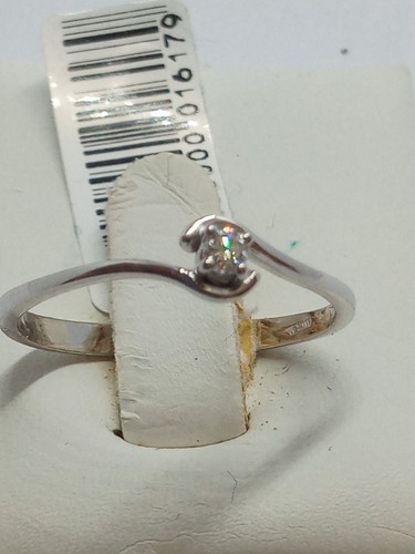 Anello oro bianco - in, kt