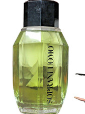 Vintage  FACTICE GIGANTE SOPRANI UOMO-VETRO- CM.20X35X9-