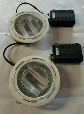 Faro per controsoffitto Diametro 25 Cm Completo Di Lampade E Trasformare 