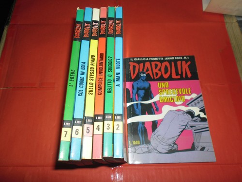 Diabolik rare complete - rare,