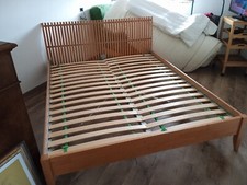 letto matrimoniale in legno