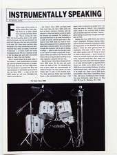 SONOR FORCE 3000 DRUM KIT-1991