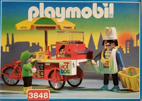 Playmobil 3848 stand hot dog - stand,