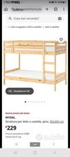 Letto A Castello Con Due
