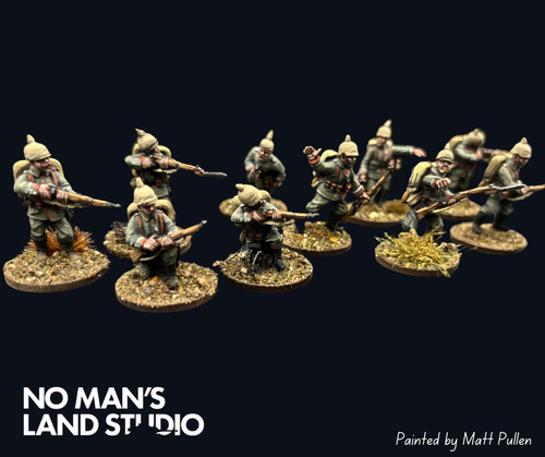Ww1 miniature tedesche dipinte - tedesche,