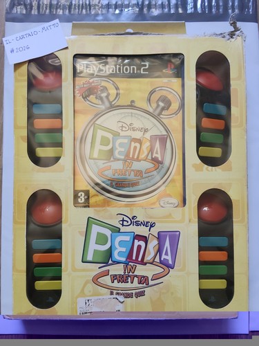 Gioco ps2 disney pensa - pensa, in