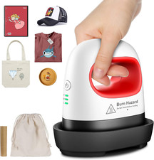 Pressa a Caldo Mini Macchina per Stirare Termopressa Stampante per Tessuti Press