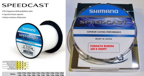 Monofilo shimano speedcast - monofilo,