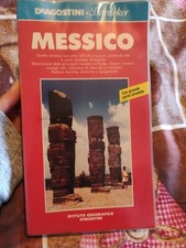 Messico Guida Turistica Illustrata con Carta - De Agostini Baedeker 1989 *