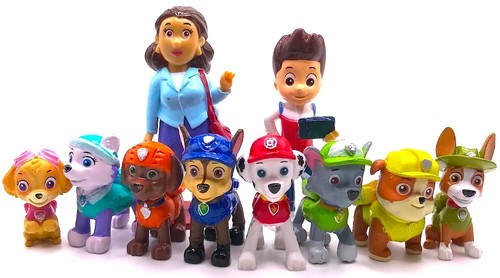 Paw patrol figure play - figure, set