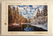 PUZZLE 2000 pezzi CLEMENTONI High Quality Collection-Winter Reflection, Yosemite
