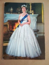 Cartolina regina elisabetta - regina,