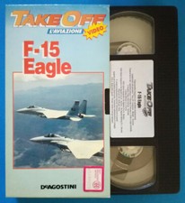 VHS Film Ita Documentario TAKE OFF L'Aviazione F-15 EAGLE aerei  (V155)