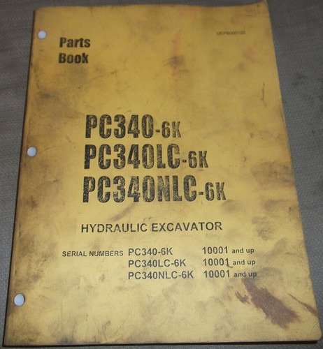 Komatsu pc340 pc340lc 6k - komatsu, pc340-6k