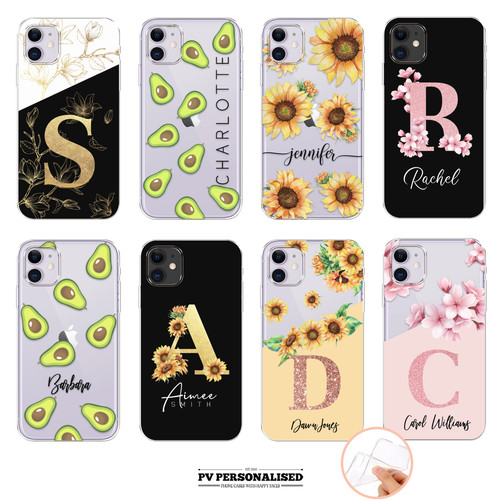 Cover silicone nome - nome, iniziali