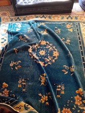 splendido tappeto cinese antico , grandi dimensioni ca. 2,70 x3,50 m, co/la