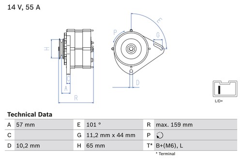 Bosch alternatore fiat - bosch,