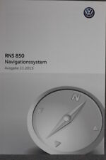 VW RNS 850 Sistema di Navigazione Manuale Uso e Manutenzione - Nov. 2015 - Manuale di istruzioni