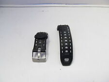 Timex T5K575 Ironman Run Trainer GPS HRM Watch STRAP WATCH BAND W/ PINS BLACK