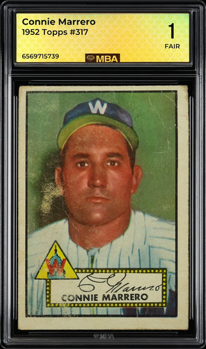 1952 topps connie marrero - 1952,